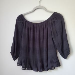 Express off shoulder top small like new